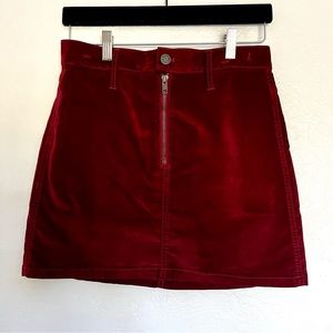 NWT Velvet Skirt